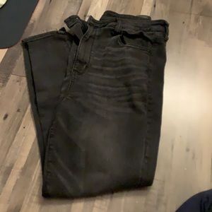 Black American eagle jeans